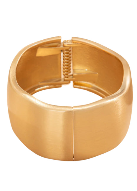 Light Luxury Irregular Gold Bangle Set – 4-Piece Alloy Statement Bracelets