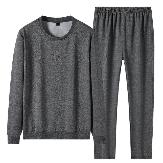 Spring And Autumn No Metal No Drawstring No Pocket Suit Casual Sweatshirt Trousers