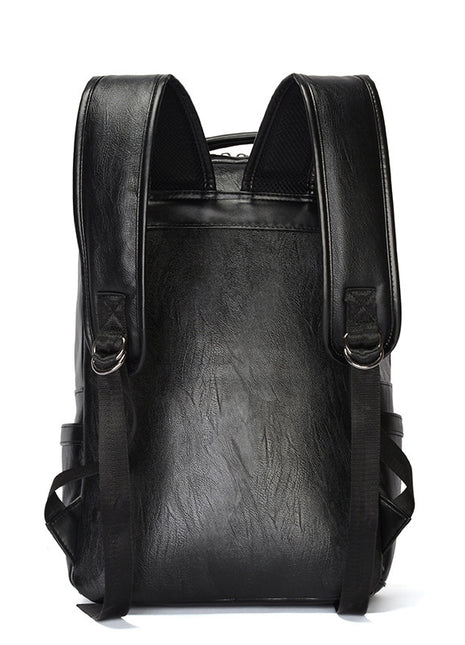 PU Large Capacity Computer Backpack | Waterproof Anti-Theft Business Laptop Bag