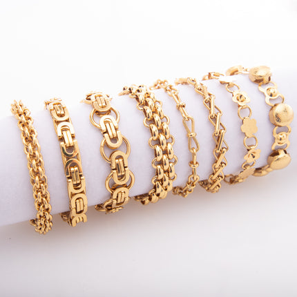 Thick Titanium Steel Bracelet