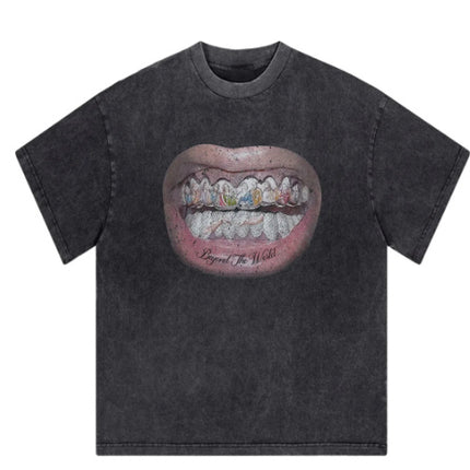 2 side Printed Short Sleeve