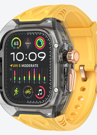 Richard Style 透明ウォッチケースストラップ Apple Watch 9/8/7/6/SE [44/45/49 mm]対応