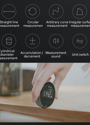ProMeasure™ Digital Distance Measuring Ruler – High-Precision LCD Electronic Tape Measure