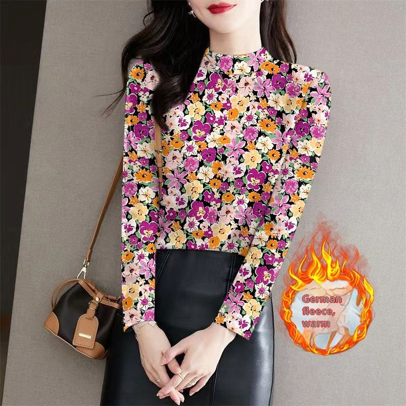 Warmer Half Turtleneck Bottoming Shirt - 7 Designs
