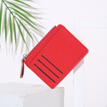 Lychee Pattern Mini Wallet