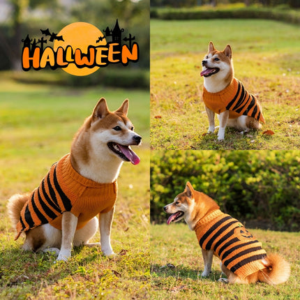 Halloween Dog Warm Leisure Sweater Cosplay Clothes