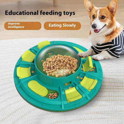 Interactive Dog Puzzle IQ Improvement and Slow Feeding Nutritious Non-Electric Plastic