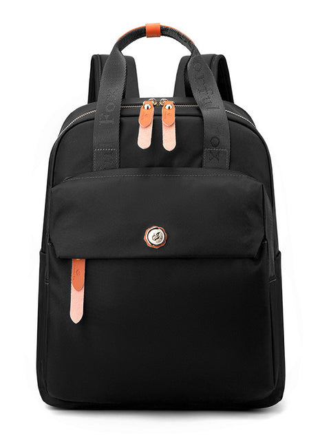 Korean Trend Outdoor Backpack | Retro Nylon Everyday Travel Bag