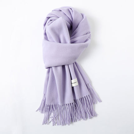 Tassel Cashmere Scarf