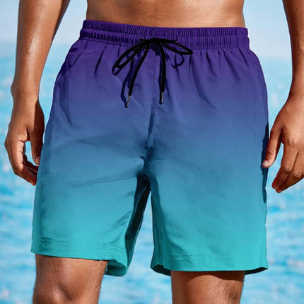 Fashion Gradient Color 3D Digital Printing Men