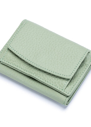 Japanese Style Leather Mini Wallet