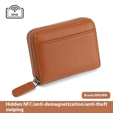 RFID Leather Card Wallet