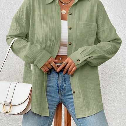 Autumn Drop Shoulder Blouse