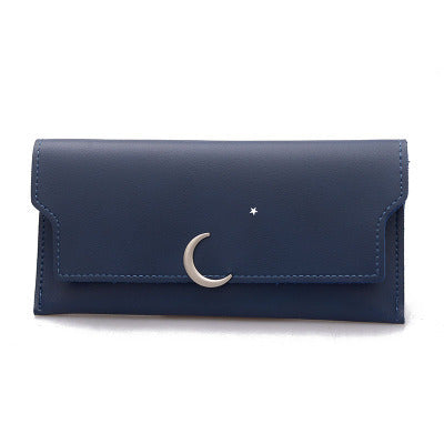 Star Moon Leather Wallet