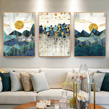 Abstract Mountain - 60x90 cm