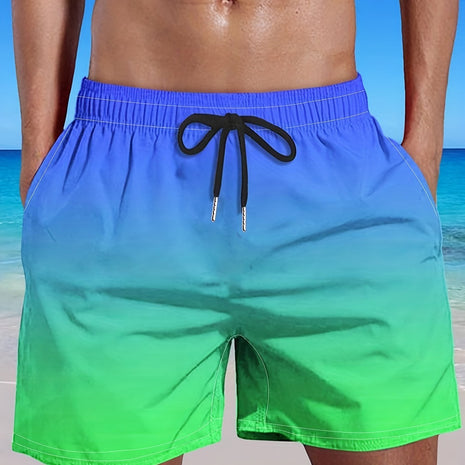 Degradado de Color de Moda Impresión Digital 3D para Hombre