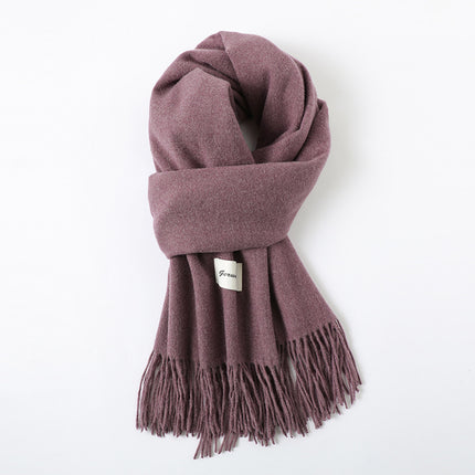 Tassel Cashmere Scarf