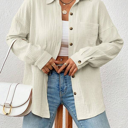 Autumn Drop Shoulder Blouse