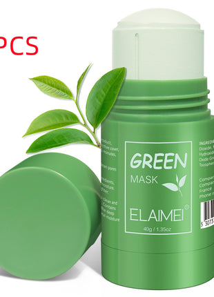 ELAIMEI Green Tea Cleansing Blackhead Oil Control Acne Smear Mask