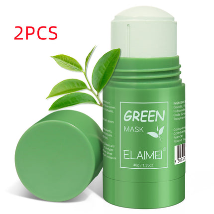 ELAIMEI Green Tea Cleansing Blackhead Oil Control Acne Smear Mask