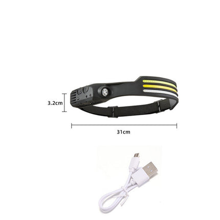Silicone Sensor LED Headlamp
