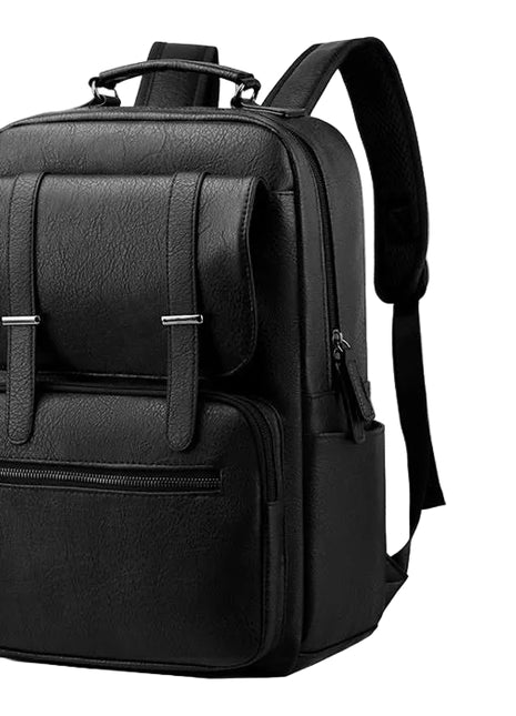 Mochila de Viaje Impermeable | Mochila Duradera de PU para Uso Diario y Viajes