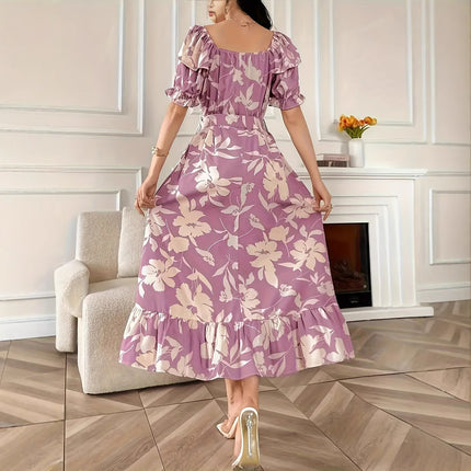 Fashion Lace-up Dress