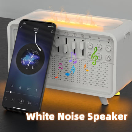 4 In 1 White Noise, Bluetooth Speaker, Night Light & Humidifier All-in-one Machine