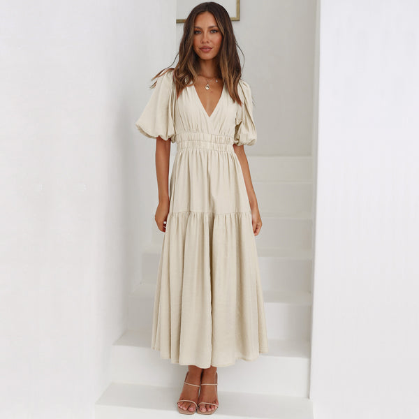 Ruffled Vacation Dress