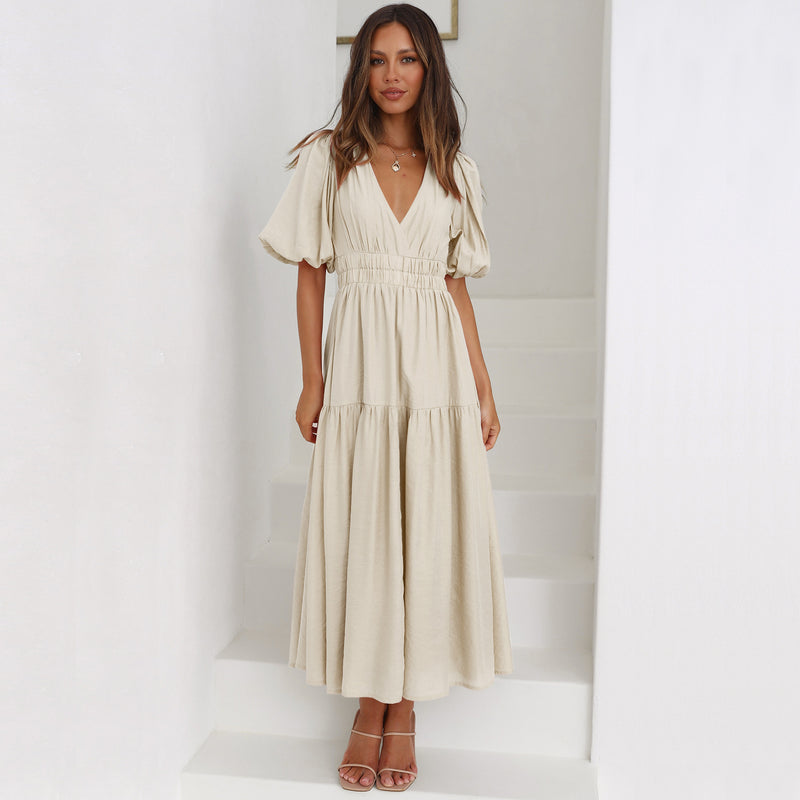 Ruffled Vacation Dress