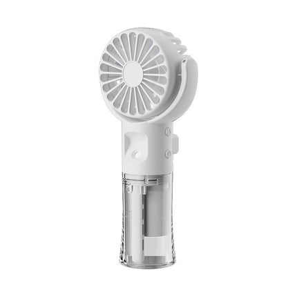 Portable Handheld Spray Fan 4-Speed Water Spray Mist Fan Summer Cooling Artifact USB Charging Summer Outdoor Mini Fan