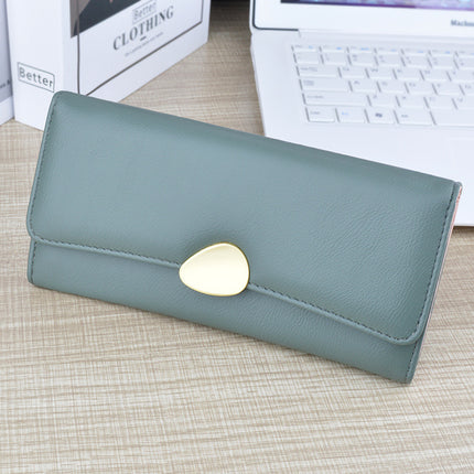 Soft Leather Long Wallet
