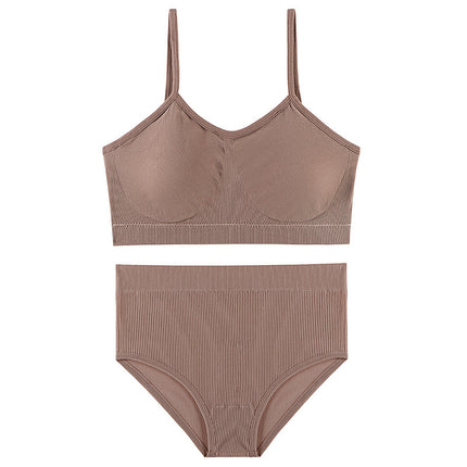 No Steel Ring Comfortable Breathable Bra & Panties Set