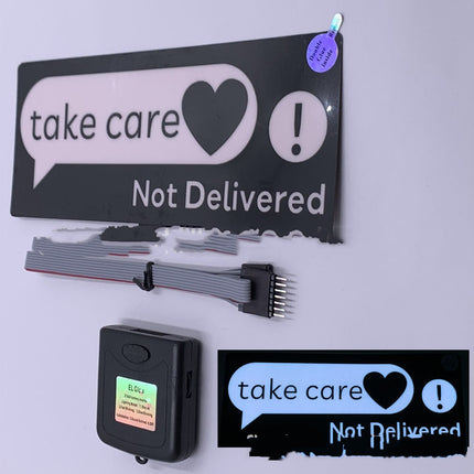 LED Car Windshield Glow Sign Panel