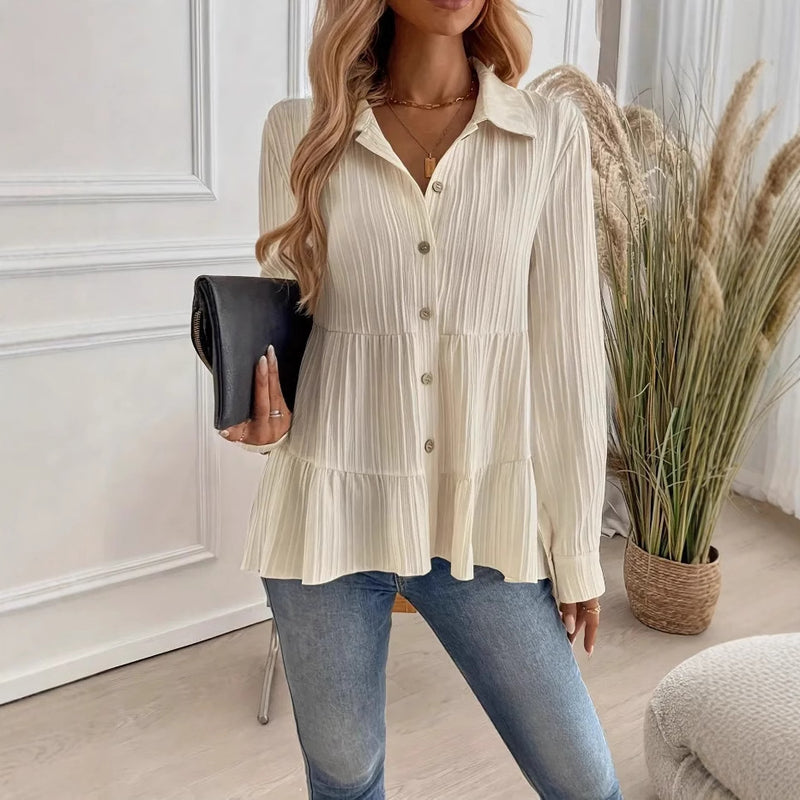 Korean Elegant Bottoming Shirt
