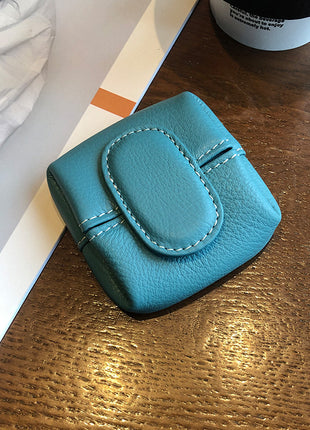 Cowhide Coin Purse & Key Case