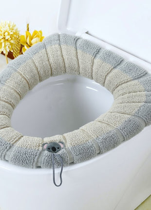 Elastic Thickened Toilet Seat Cushion – Fits O, U & V-Shaped Seats