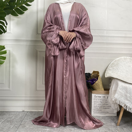 Leisure Fashionista Satin Abaya