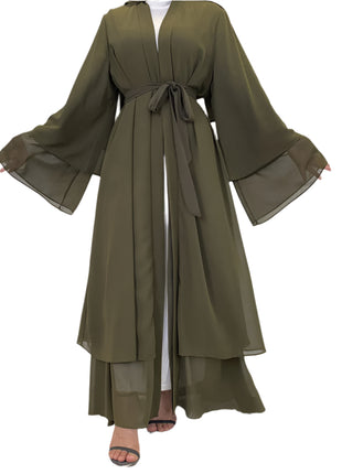 Fashionable Chiffon Abaya