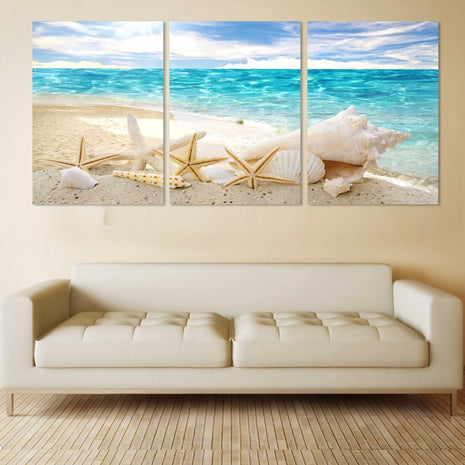 Micro Triple Starfish - 50x70 cm / Juego de 3 Piezas