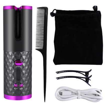 Effortless Curls Anywhere – Wireless, Fast & Beautiful in Minutes!