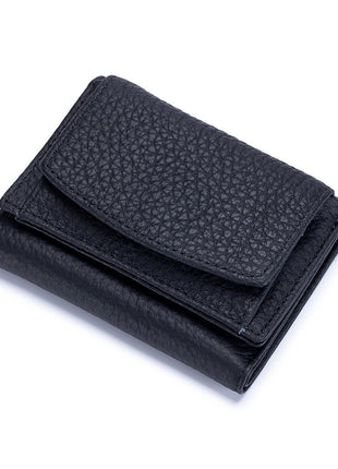 Japanese Style Leather Mini Wallet