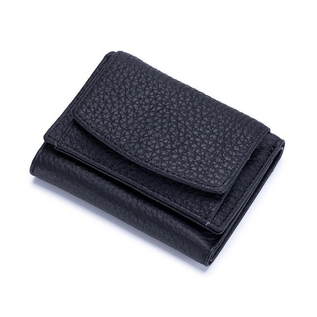Japanese Style Leather Mini Wallet