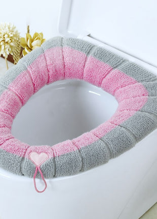 Elastic Thickened Toilet Seat Cushion – Fits O, U & V-Shaped Seats