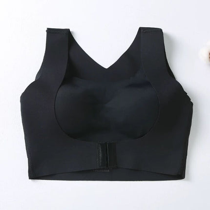 Plus Size Ice Silk Seamless Back Bra