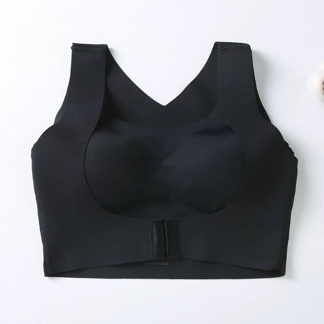 Plus Size Ice Silk Seamless Back Bra