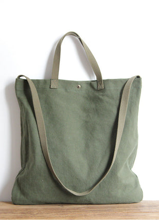 Simple Casual Lightweight Literary Canvas Handbag