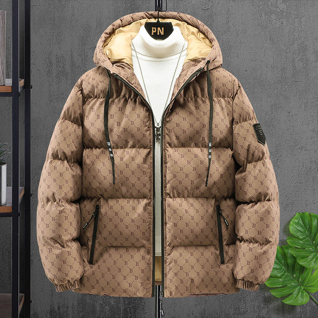 Autumn And Winter Casual Popular Padded Hooded Cotton Coat
