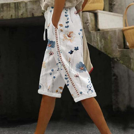 Casual Drawstring Seersucker Pocket Beach Shorts