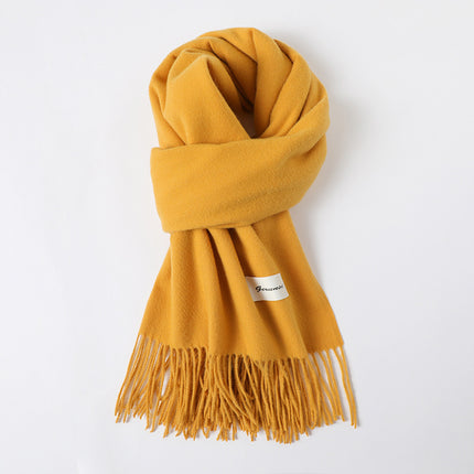 Tassel Cashmere Scarf